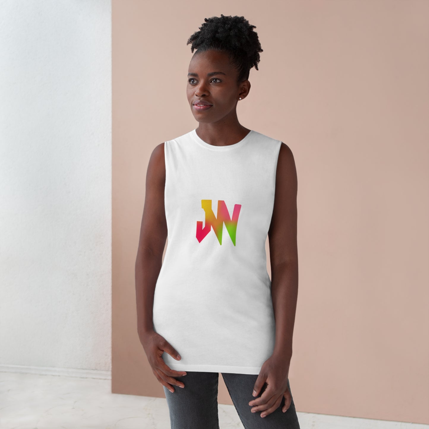 JW- My Bestie - Unisex Barnard Tank